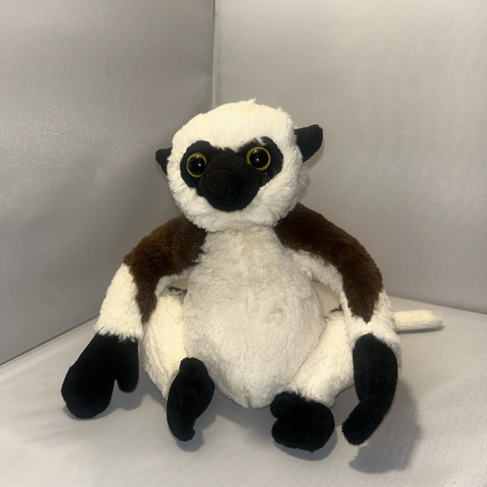 Webkinz Sifaka Lemur Plush Ganz Animal no code Excellent HM638